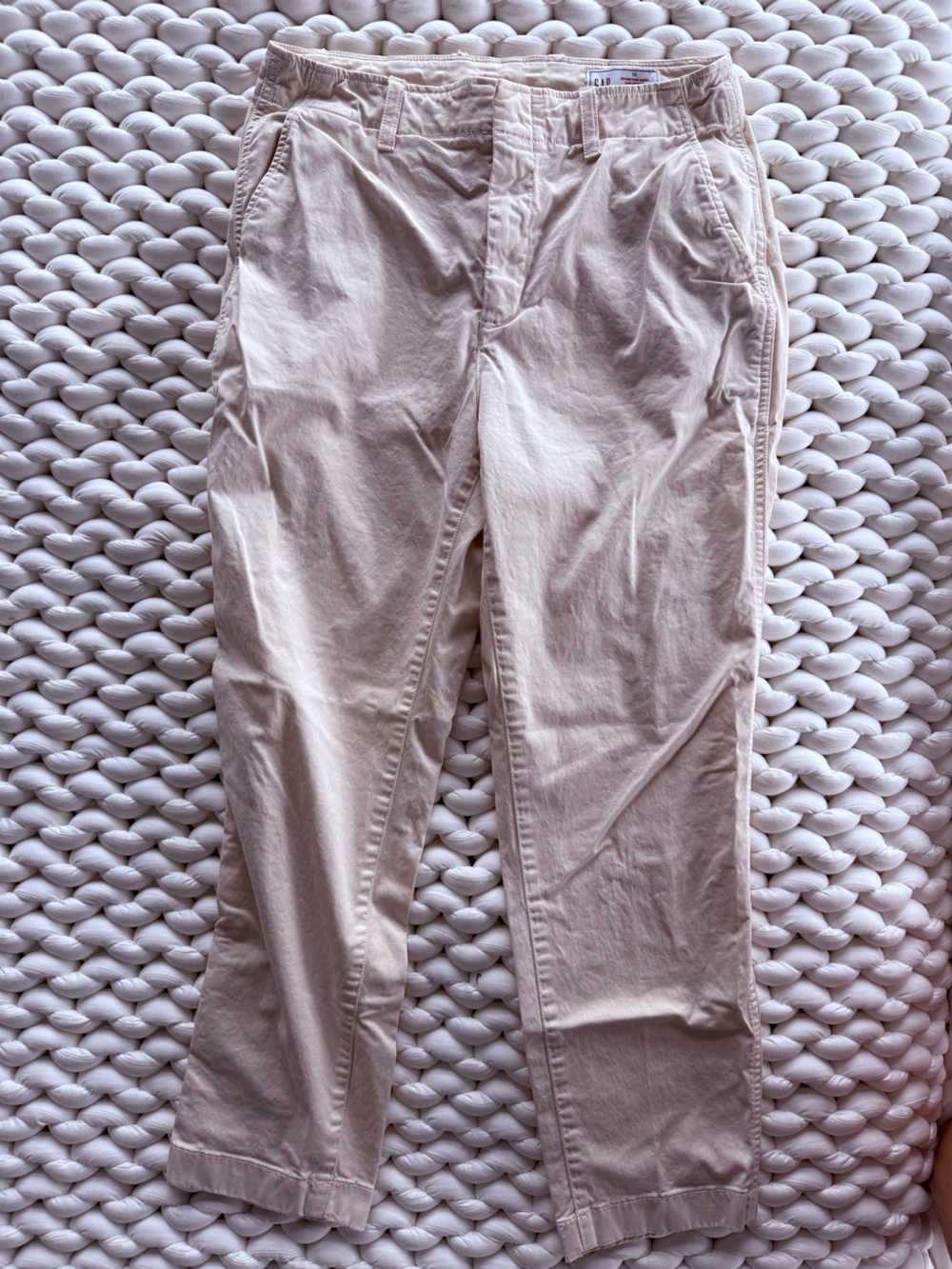 GAP Downtown Khaki Skinny Pants - Light Khaki